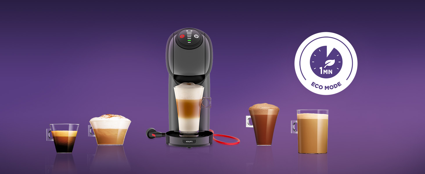 Капсульная кофемашина 0.8 л 1500 Вт Nescafé Dolce Gusto Genio S KP240B Krups