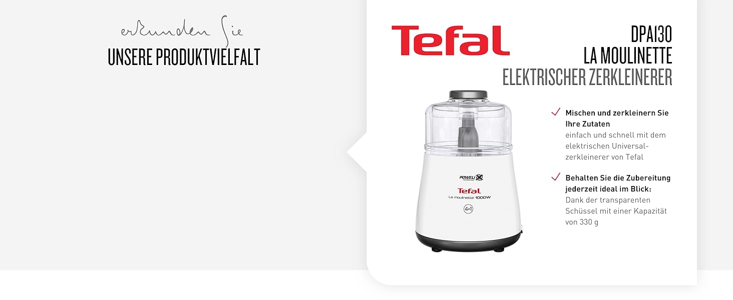 Ручной электрический блендер Tefal HB46E8 Eco Respect / 600 Вт / 2 скорости / мерный стакан 800 мл / защита от брызг / черный