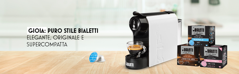 Кофеварка капсульная на 500 мл 1200 Вт Gioia Bialetti