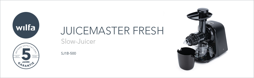 Соковыжималка 150 Вт JUICEMASTER FRESH Wilfa