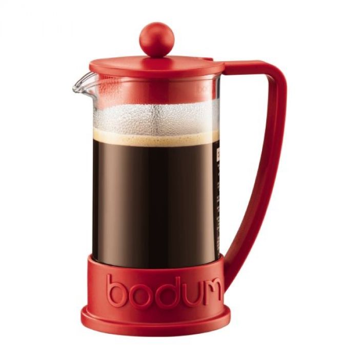 Кофейник красный, 0,35 л, Brazil Bodum