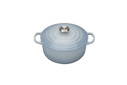 Кастрюля / жаровня 20 см, голубой Le Creuset