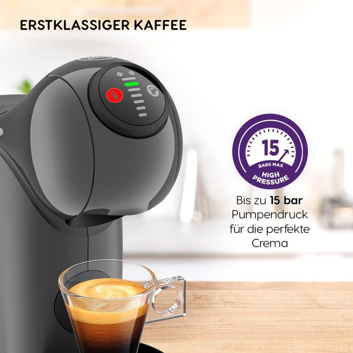 Капсульная кофемашина 0.8 л 1500 Вт Nescafé Dolce Gusto Genio S KP240B Krups