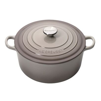 Кастрюля / жаровня с крышкой, 26 см, ореховая Le Creuset