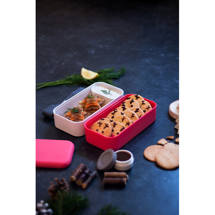 Ланч-бокс 18,5х10х9,4 см коралловый MB Original Monbento