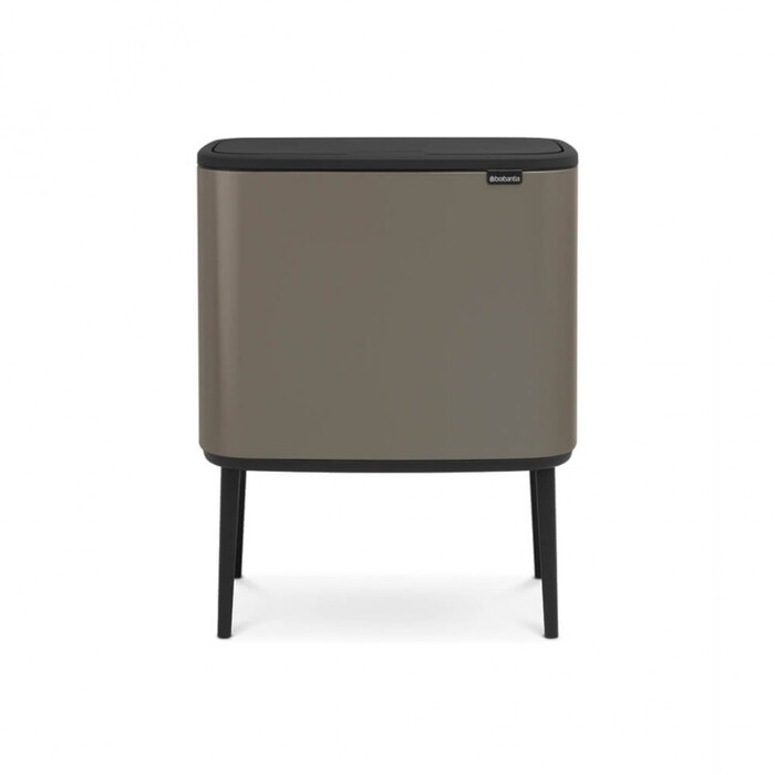 Мусорный бак 3х11 л платиновый Bo Touch Bin Brabantia