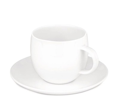 Набор из 4 чайных блюдец 15 см All Time Alessi