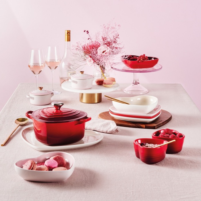 Пиала 20 см/0,65 л Shell Pink Heart Le Creuset