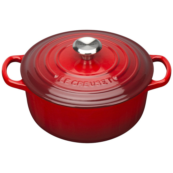 Кастрюля / жаровня 20 см, красный Le Creuset