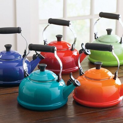 Чайник 1,6 л, оранжевый Drop Le Creuset