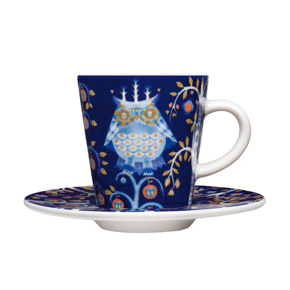 Блюдо сервировочное Ø 41 см синее Taika Iittala