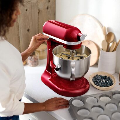 Кухонный комбайн 6.6 л, красный KitchenAid