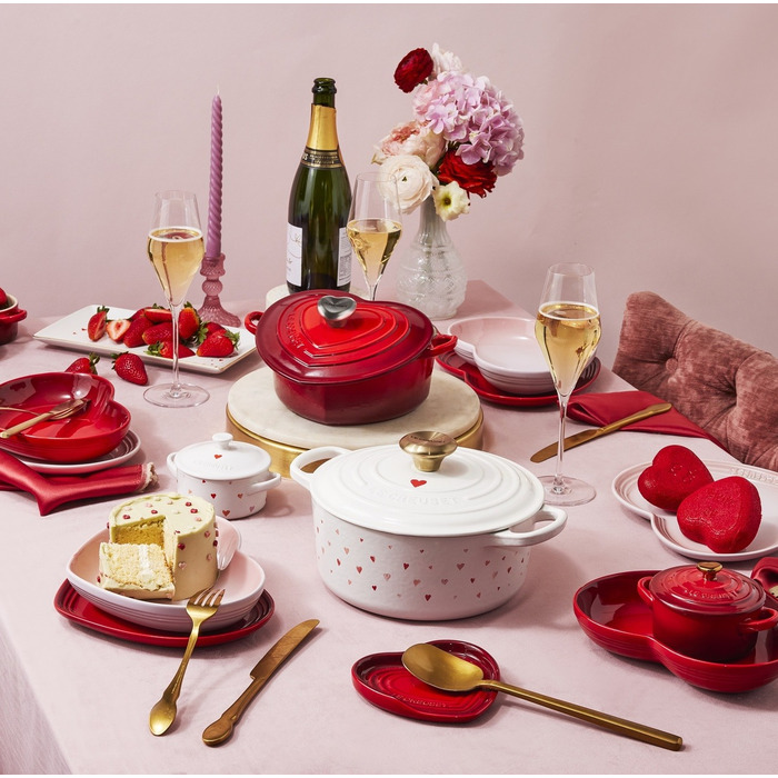 Пиала 20 см/0,65 л Shell Pink Heart Le Creuset