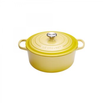 Кастрюля / жаровня 22 см, желтый Le Creuset 