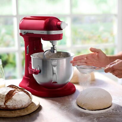 Кухонный комбайн 6.6 л, красный KitchenAid