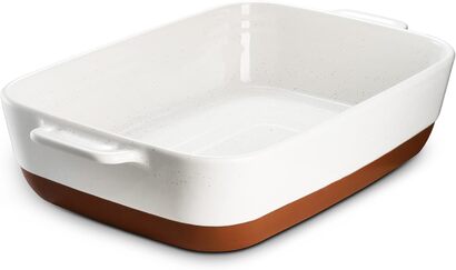 Керамическая форма для запекания 33 х 24 см Alabaster White DOWAN