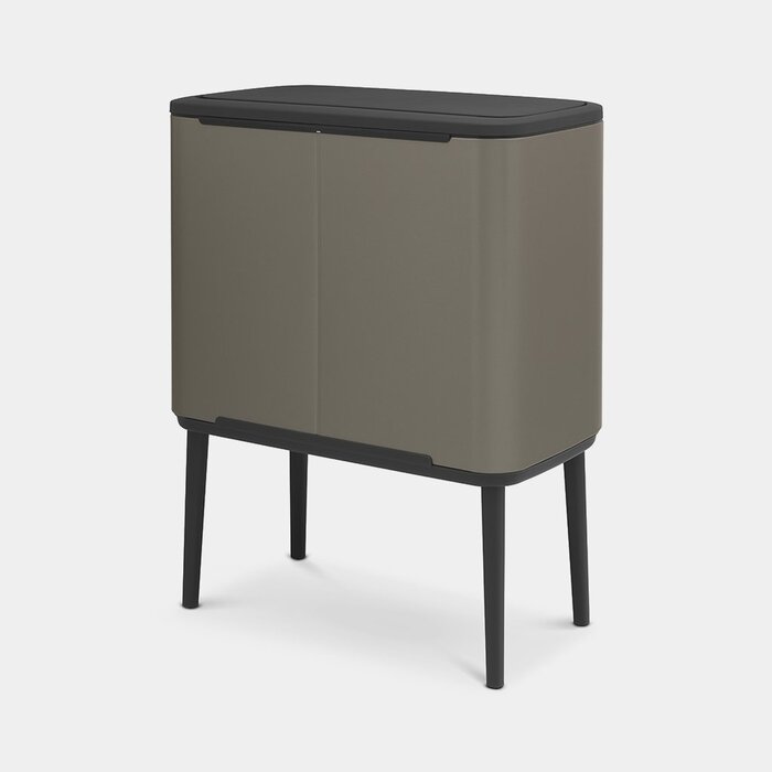 Мусорный бак 36 л платиновый Bo Touch Bin Brabantia