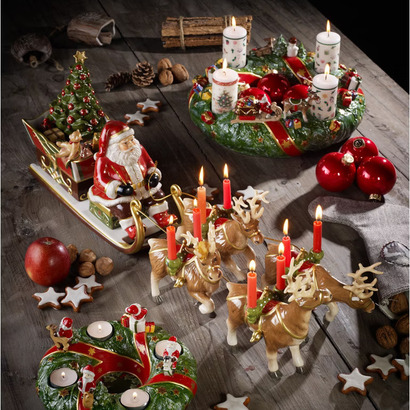 Адвент-календарь с фарфоровыми фигурками, Christmas Toys Memory Villeroy & Boch