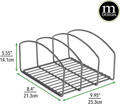 Держатель для посуды с 3 отделениями mDesign