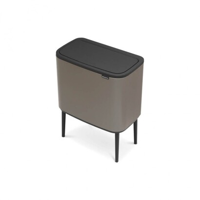 Мусорный бак 36 л платиновый Bo Touch Bin Brabantia