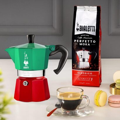 Кофеварка для эспрессо на 3 чашки Moka Express Bialetti