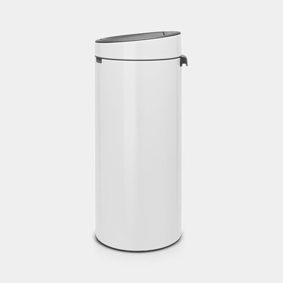 Мусорный бак 30 л белый Touch Bin Brabantia