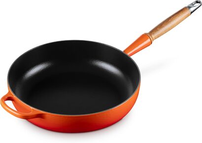 Чугунная сковорода 28 см Red Flame Signature Le Creuset