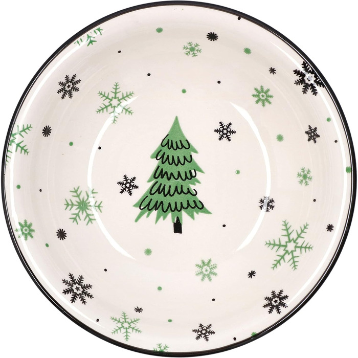 Набор рождественских суповых тарелок 0,45 л 6 предметов MamboCat