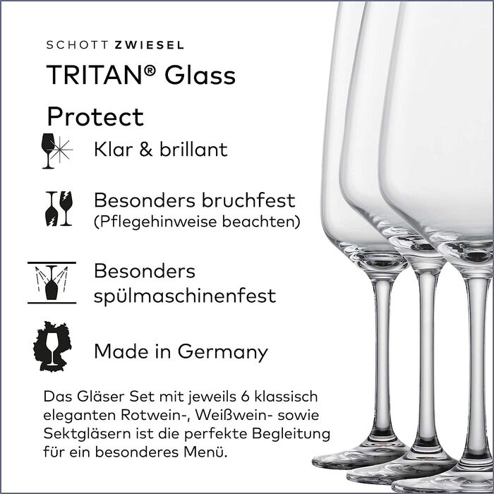 Набор из 18 бокалов для вина и шампанского 500 мл Schott Zwiesel Premium Box Taste