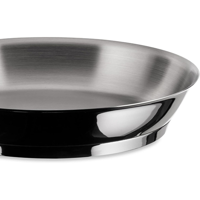 Сковорода 28 см 2,8 л металлик Pots & Pans Alessi