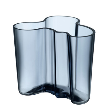 Ваза 12х15х12,5 см темно-синяя Aalto Iittala