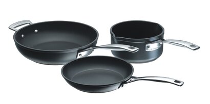 Набор кухонной посуды профессиональный 3 предмета, черный Le Creuset