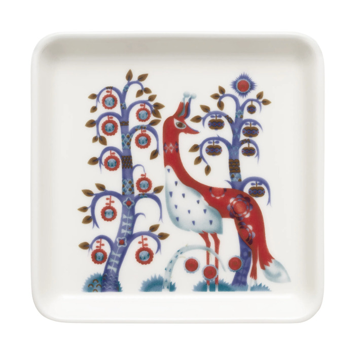 Тарелка 12 х 12 см белая Taika Iittala