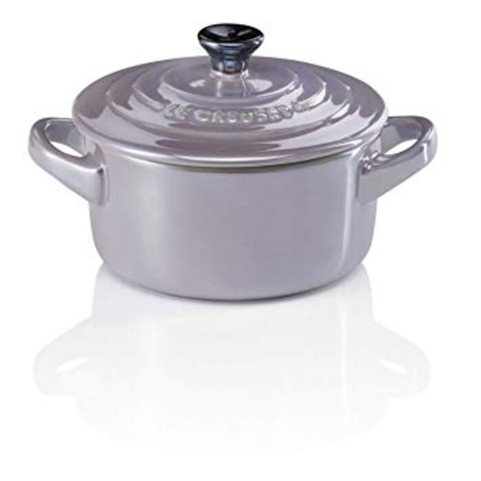 Мини-кастрюля / жаровня 10 см, Metallic Bluebell Purple Le Creuset