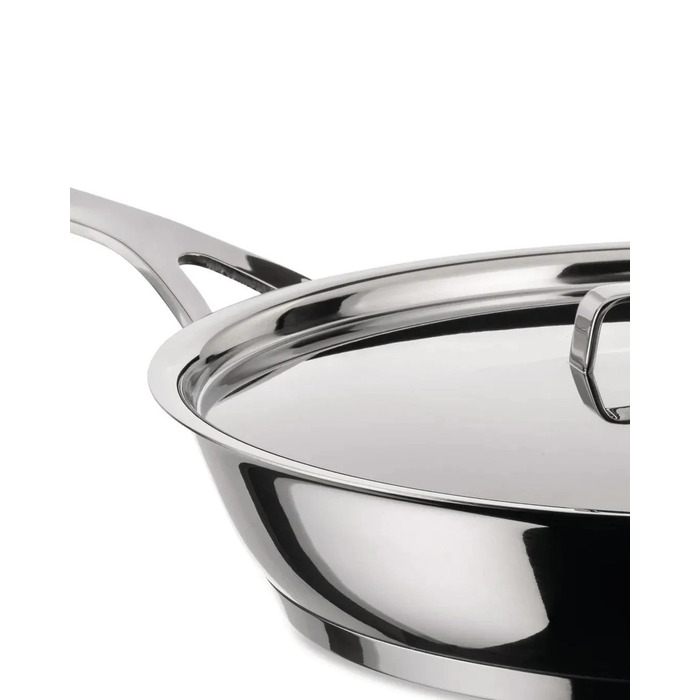 Сковорода 24 см 1,7 л металлик Pots & Pans Alessi