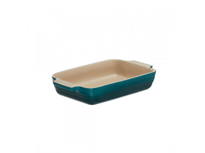 Блюдо прямоугольное 26 см, Deep Teal Le Creuset