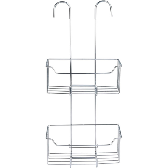 Полка 2-х ярусная для душа  25 x 55 x 14 см, глянцевая WENKO