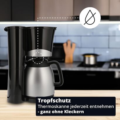 Кофемашина 1 л 870 Вт	Black KHG