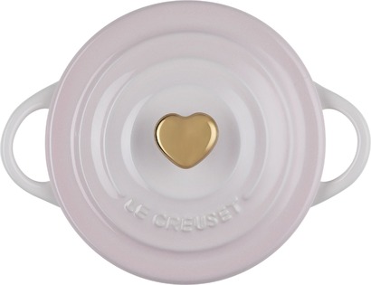 Кокотница 10 см/0,25 л Shell Pink Heart Le Creuset