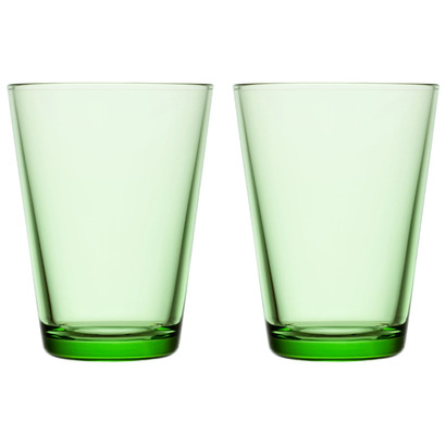 Набор из 2 стаканов 0,4 л Apple Green Kartio Iittala
