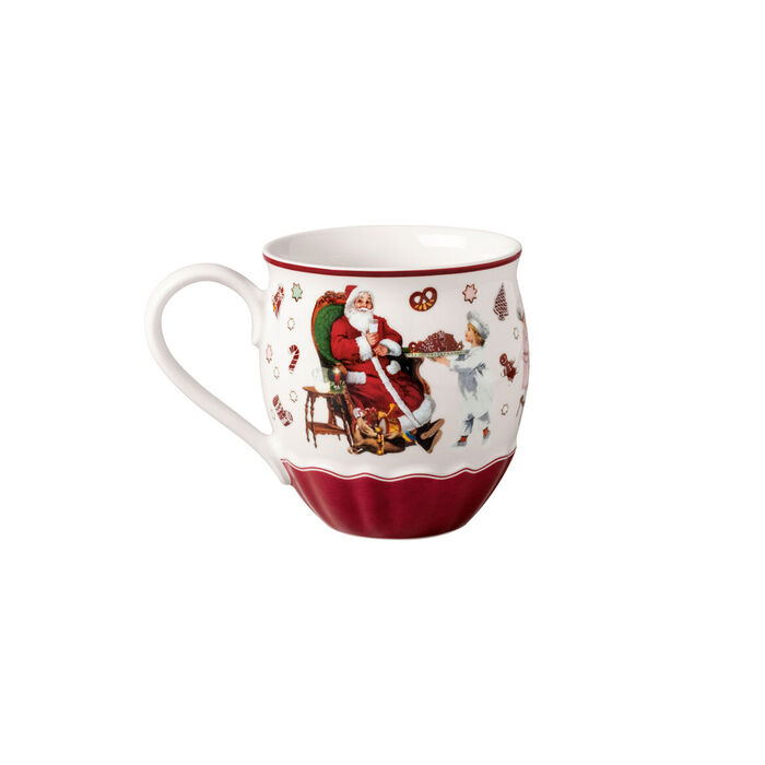 Кружка "Дети готовят рождественское печенье" 0,38 л Annual Christmas Edition 2023 Villeroy & Boch