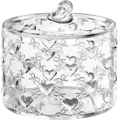 Контейнер с крышкой 15,7 х 14 см Transparent Love Guzzini
