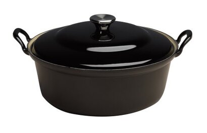 Кастрюля / жаровня 20 см, черный Le Creuset