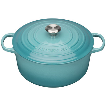 Кастрюля / жаровня 28 см, бирюзовый Le Creuset 