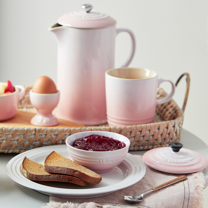 Френч-пресс 800 мл розовый Shell Pink Le Creuset