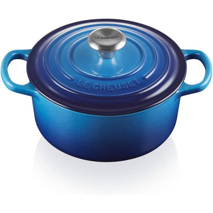 Кастрюля чугунная 1,8 л Azure Le Creuset