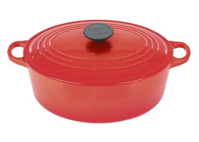 Гусятница / жаровня 27 см, коралловый Le Creuset