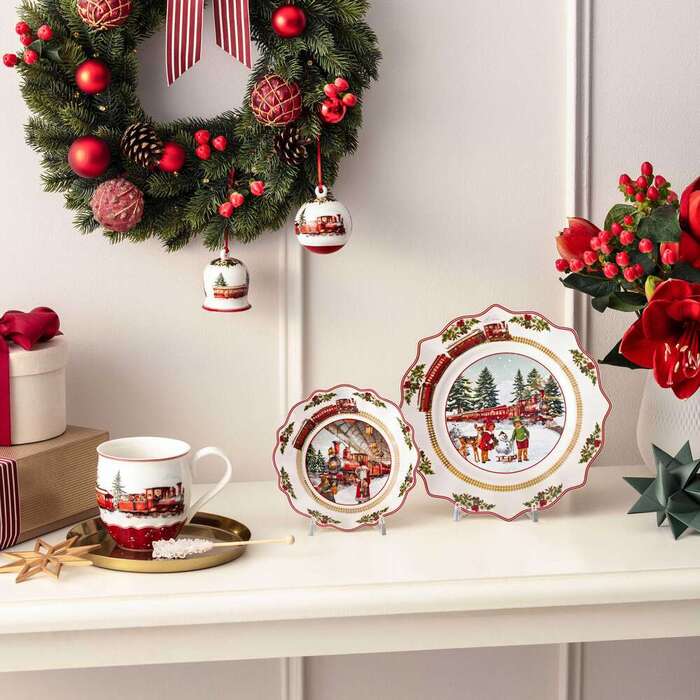 Тарелка 24 x 3 см Annual Christmas Edition 2025 Villeroy & Boch