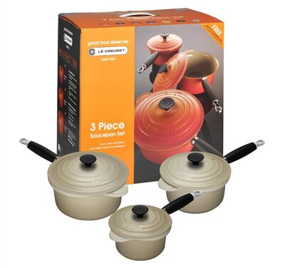 Набор ковшей профессиональный 3 предмета, дюна Le Creuset