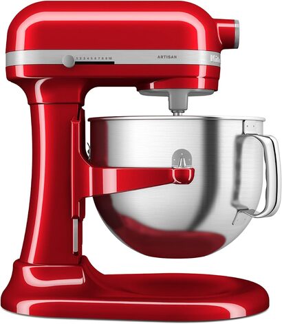 Кухонный комбайн 6.6 л, красный KitchenAid